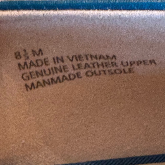 Talbot’s Women's Leather Loafers in Beautiful Teal Size 8-1/2M - Picture 14 of 15